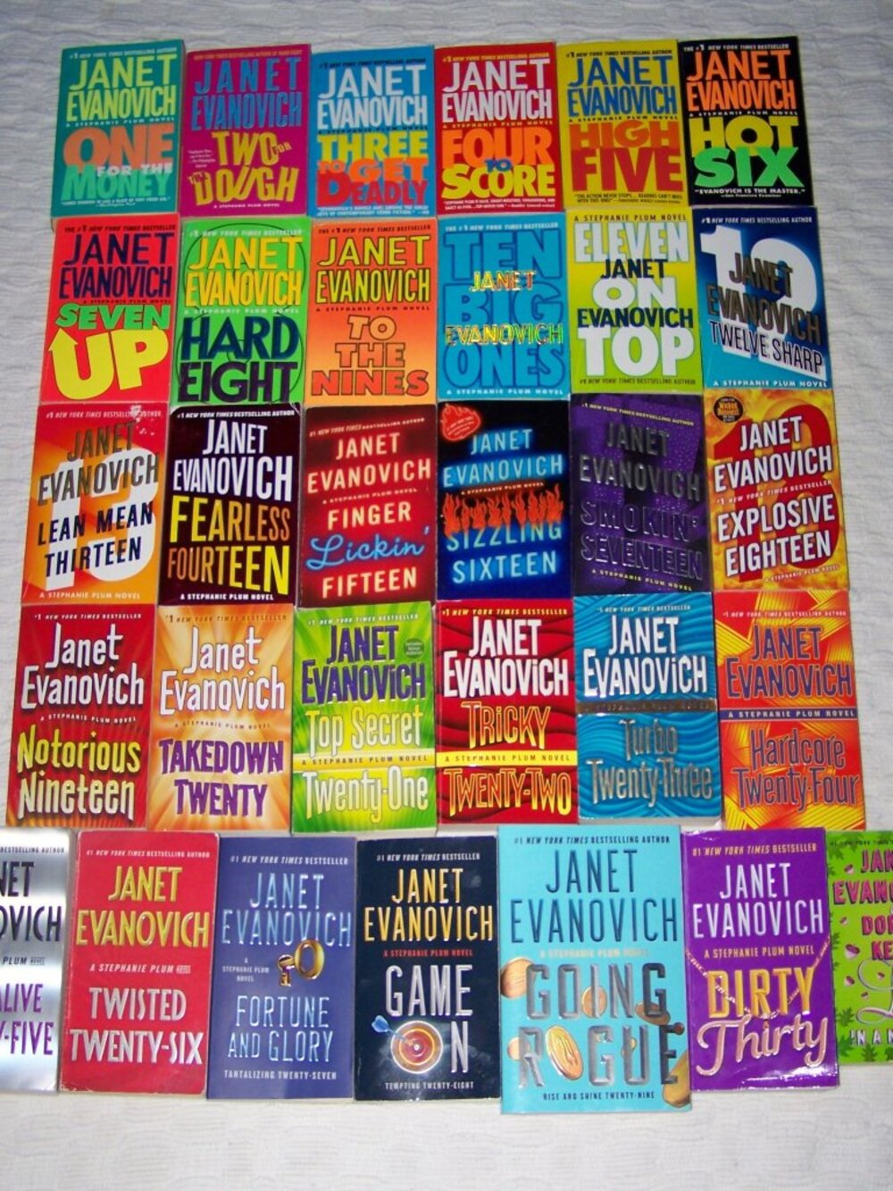 Janet Evanovich One for the Money Books